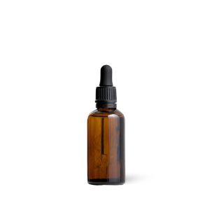 Glasflaska med pipett – brun – 30 ml