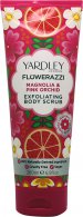 Yardley Flowerazzi Magnolia & Pink Orchid Body Scrub 200ml