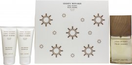 Issey Miyake L?Eau d?Issey pour Homme Vétiver Gift Set 50ml EDT + 2 x 50ml Shower Gel