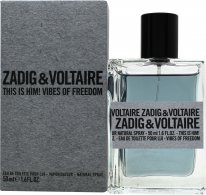 Zadig & Voltaire This is Him! Vibes of Freedom Eau de Toilette 50ml Sprej