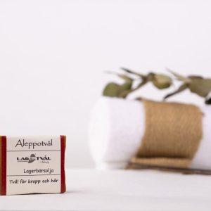 Aleppotvål Traditionell Liten Fr 1% – 40% Lagerbärsolja