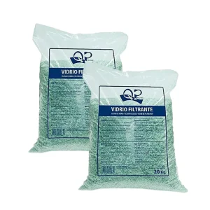 Filterglas 20 kg