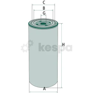 Hydraulik- / transmissionsoljefilter WD950.4