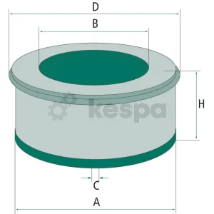 Hyttfilter CU1836.1