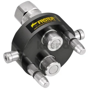 Nippelplatta Mulifaster 2 anslutningar 1/2", 2P208-2-12G M C