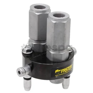 Nippelplatta Mulifaster 2 anslutningar 1/2", med tryckeliminering, 3P208-2-12G M