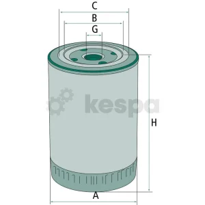 Oljefilter W1135