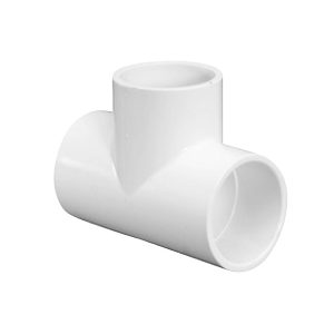 PVC t-koppling 32 mm lim